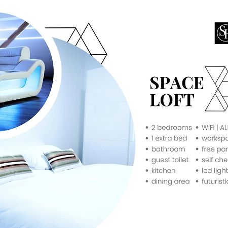 Secret Hideaways Space Loft Wohndesign Auf 2 Etagen L 450M Bis Uni Duisburg Exteriér fotografie