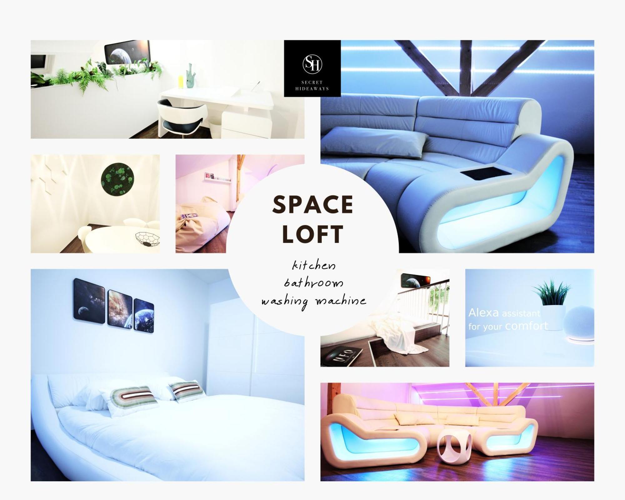 Secret Hideaways Space Loft Wohndesign Auf 2 Etagen L 450M Bis Uni Duisburg Exteriér fotografie